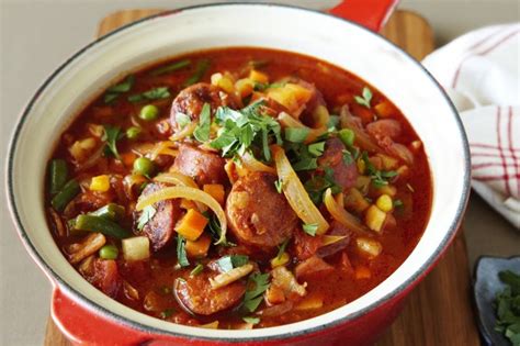 Spicy Sausage And Vegetable Casserole Recipe Au