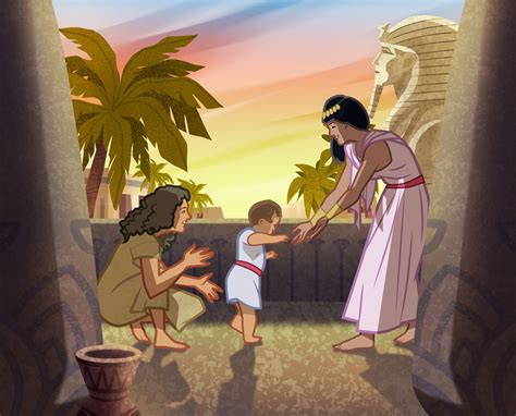 Relatos Del Antiguo Testamento El Bebé Moisés
