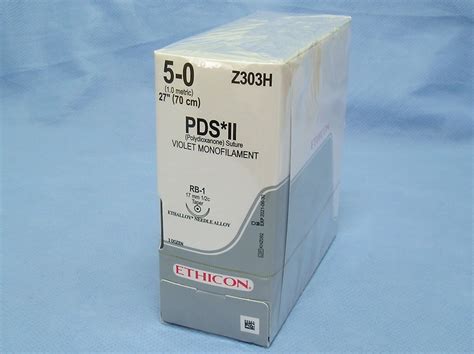 Ethicon Z303h Pds Ll Suture 5 0 27 Rb 1 Needle Da Medical