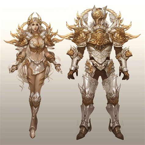 High Daeva Plate Armor From Aion Character Art Anime Character