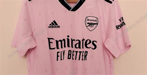 Arsenal Set Release Date For New Pink Third Kit For 202223