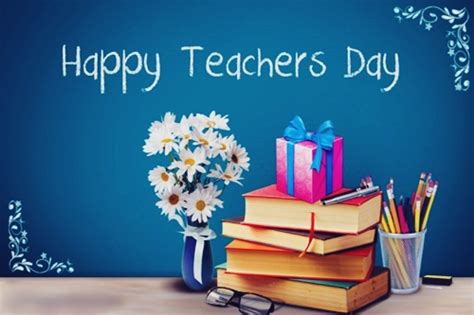 Wishing you a very happy teachers' day!! Happy Teacher's Day 2017 Quotes Whatsapp Status Dp Images ...