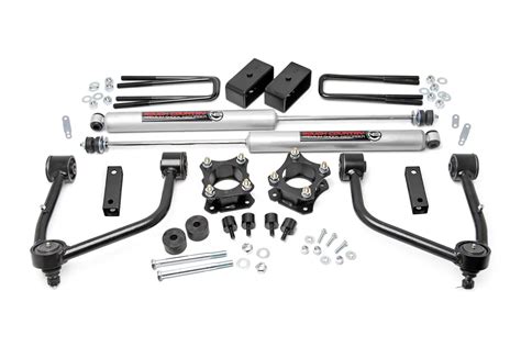Rough Country Tundra 350 Inch Bolt On Suspension Lift Kit With Premium