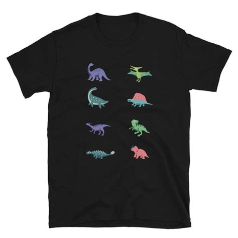 Dinosaur Shirt Unisex Dinosaur Tee Funny Dinosaur Shirt Etsy