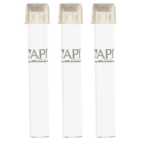 Api 5ml Test Tubes Spare For Test Kit With Caps Replacement Aquarium
