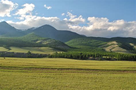 The Eastern Sayan Mountains Republic Of Buryatia Russia Coldest