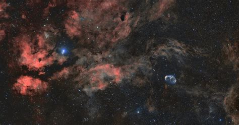 Sadr Region And Crescent Nebula Mosaic Hoo Telescope Live