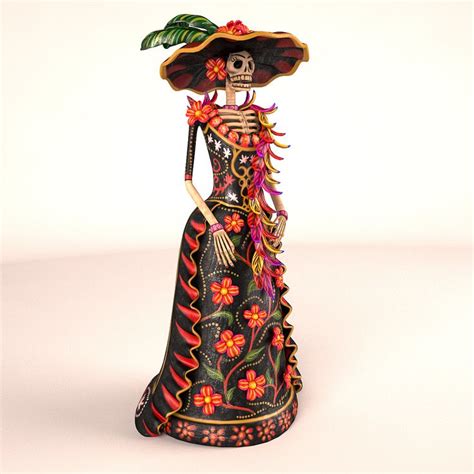 Pin On Catrina Dolls Mexic