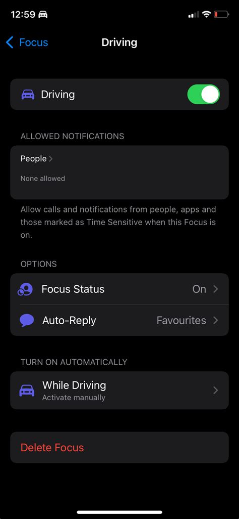 How To Use Ioss Focus Mode To Automatically Reply To Texts While Driving