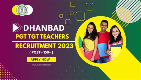 dhanbad pgt tgt teacher recruitment 2023 apply now