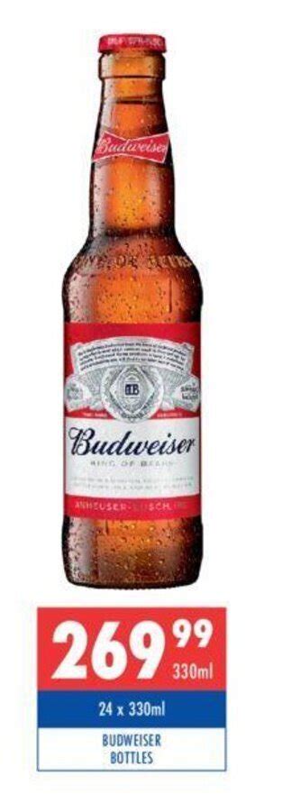 Budweiser Bottles 330ml Offer At Ultra Liquors