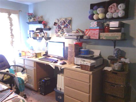 My Organized Work Space In A Small Spaceim Am Slowly Outgrowing Lol