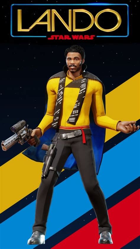 Lando Calrissian Outfit ~ Made Almost Completely With Fortnite Models