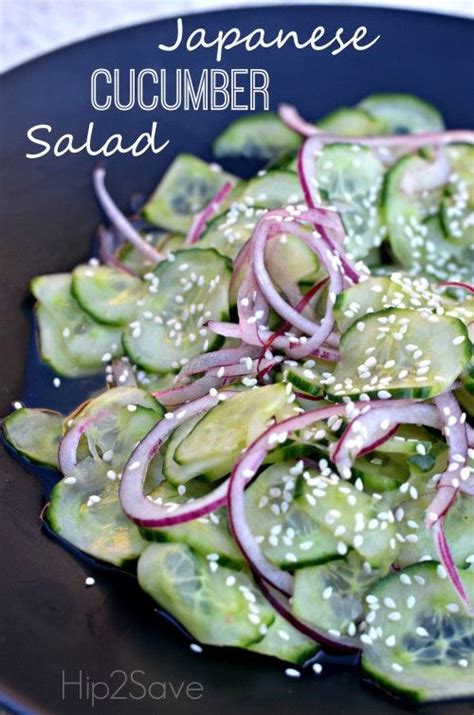 Sesame Cucumber Salad Easy And Delicious Side Dish In 2019 Recipes