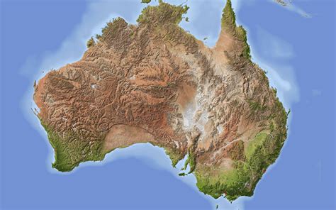Physical Map Of Australia United States Map Sexiz Pix
