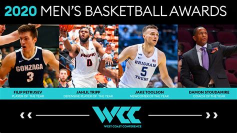 The most comprehensive coverage of ku men's basketball on the web with highlights, scores, game summaries, and rosters. WCC Announces 2019-20 Men's Basketball All-Conference Team - West Coast Conference