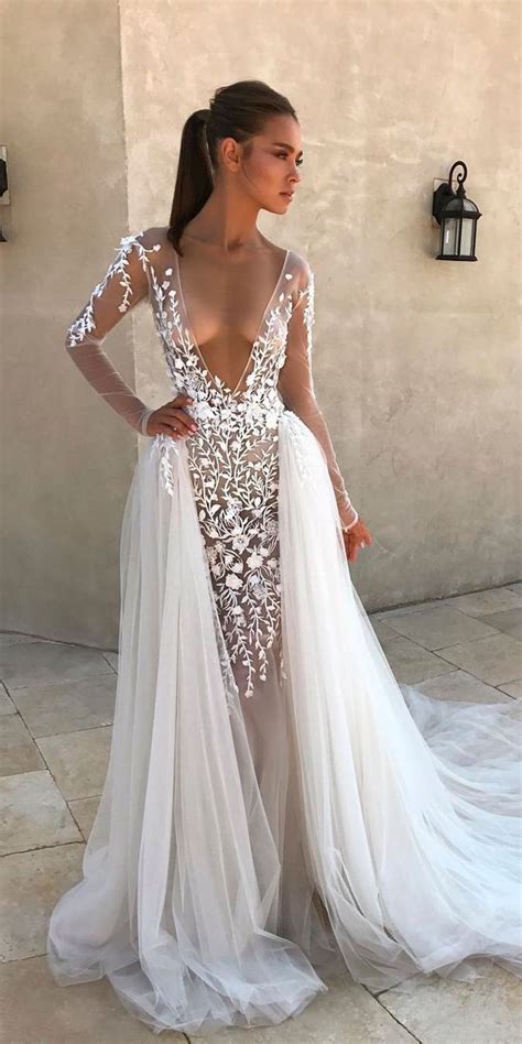 most revealing wedding dresses 2020 best beautiful lace bridal online lace