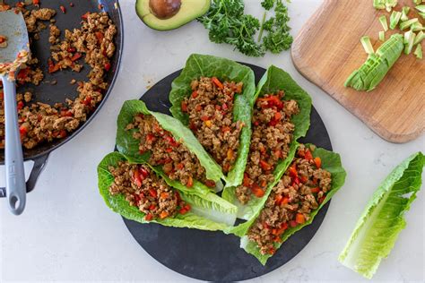 Healthy Turkey Lettuce Wraps (Quick & Easy) - Momsdish