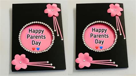 Diy Parents Day 2022 Card Idea Beautiful Greeting Card Making For