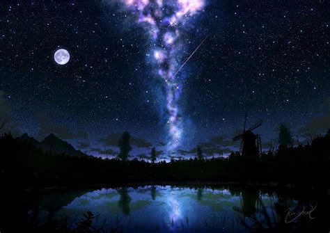 Звездная ночь красивые картинки 48 фото Юмор позитив и много