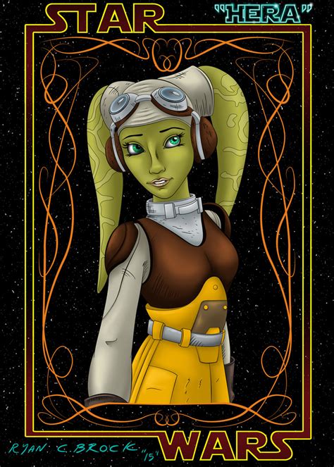 Star Wars Hera Syndulla By Rcbrock On Deviantart