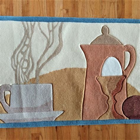 Coffee Themed Kitchen Rugs Etsy