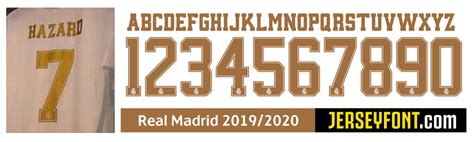 Download Font Real Madrid 2018 19 Nusdiario Art