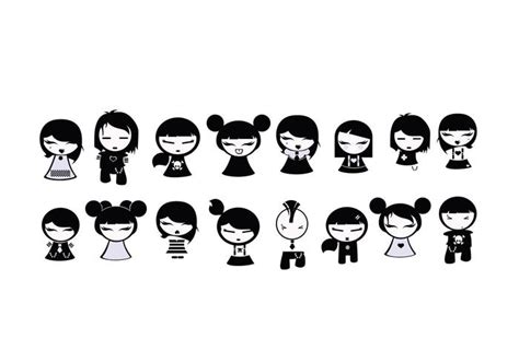 Chibi Emos Download Free Vector Art Stock Graphics And Images