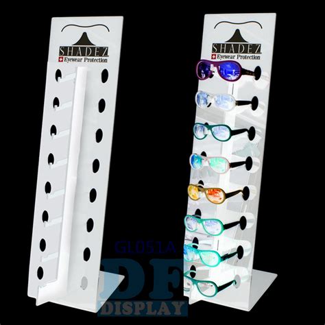 High Quality Customized Matte Eyewear Sunglasses Counter Display Acrylic Glasses Stand China