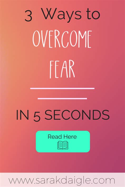 Overcome Fear And Shift To Love In 5 Seconds With These 3 Ways For A