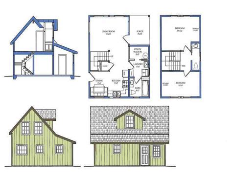 Single Story Craftsman House Plans Small House Plans With Loft Bedroom
