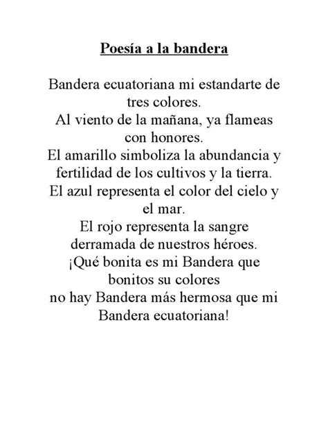 Poema A La Bandera Del Ecuador Hot Sex Picture