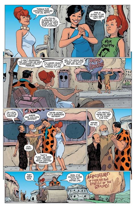 Weird Science Dc Comics Preview The Flintstones 4