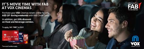 Redeem the points at any participating partner stores. Movie Tickets Offers | VOX Cinemas UAE