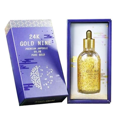 Serum Vàng 24k Gold Nine Premium Ampoule 999 Pure Gold Ikute