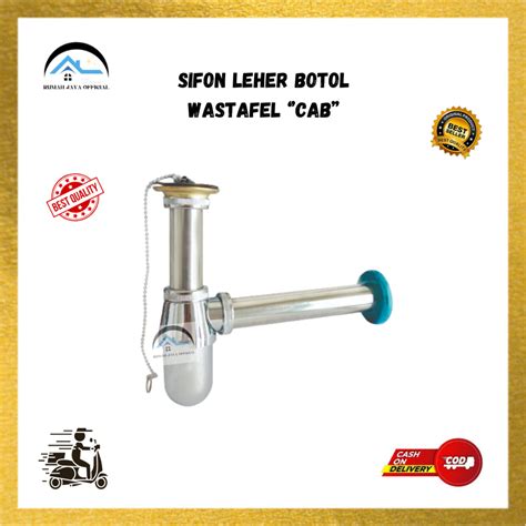 Jual Sifon Leher Botol Wastafel Sifon Pembuangan Air Wastafel Chrome Plated Brass Bottle