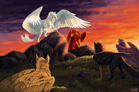 Mythical Creature Griffin Wallpapers Wallpaper Cave
