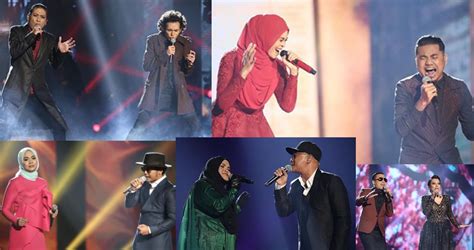 13 bintang akan kembali beraksi di pentas setiap minggu. Markah Dan Kedudukan Peserta Konsert Keempat Gegar Vaganza ...