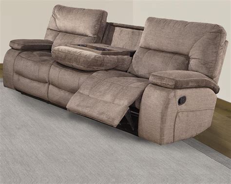 Parker House Chapman Dual Reclining Sofa With Drop Down Table Johnny