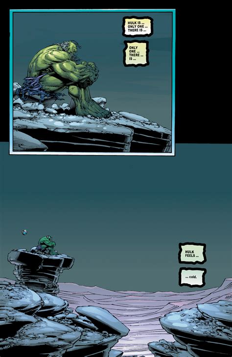 Hulk Feels Cold Incredible Hulk The End Rcomicbooks