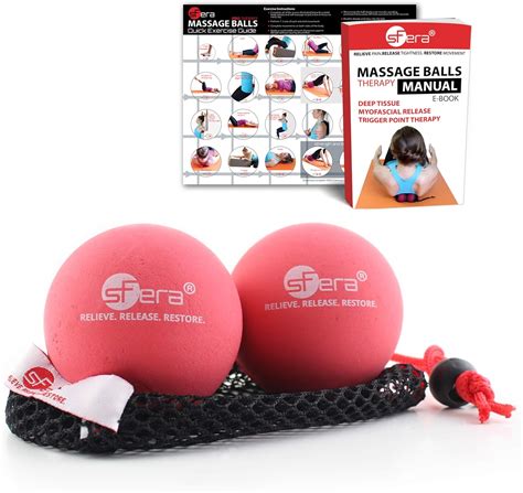 sfera yoga massage balls trigger point deep tissue and myofascial therapy 2 2 5