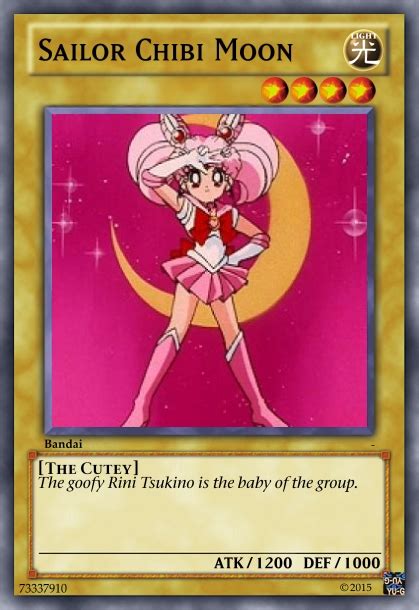 Sailor Chibi Moon Yu Gi Oh Card By Amphitrite7 On Deviantart