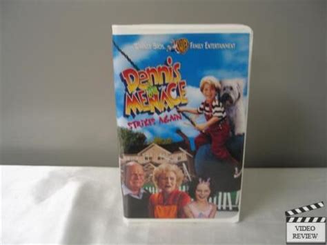 Dennis The Menace Strikes Again Vhs 1998 Don Rickles George Kennedy