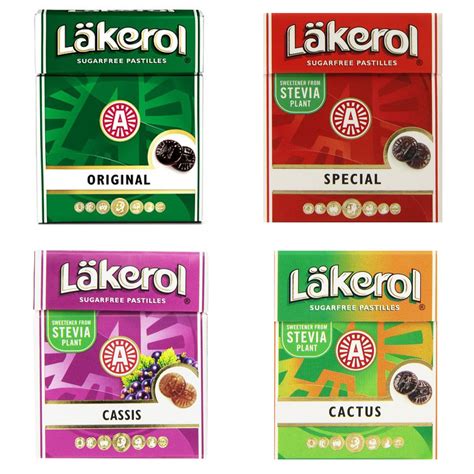 Buy Lakerol Pastilles Four Flavor Favorites Variety Bundle Two 2 Of Each Original Menthol