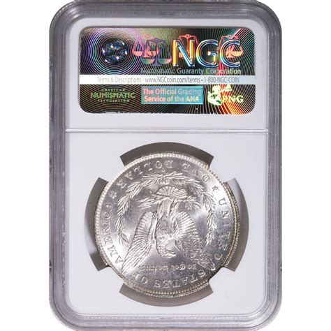 Certified Morgan Silver Dollar 1885 O Ms64 Ngc Rainbow Toning 093