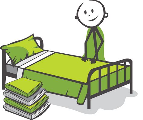 Clipart Bed Green Bed Clipart Bed Green Bed Transparent Free For