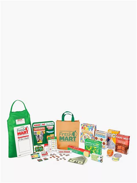 Melissa And Doug Fresh Mart Grocery Store Companion Set