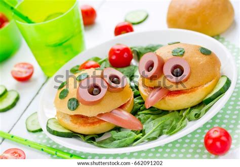 Frog Sandwich Creative Idea Kids Lunch Stock Photo 662091202 Shutterstock