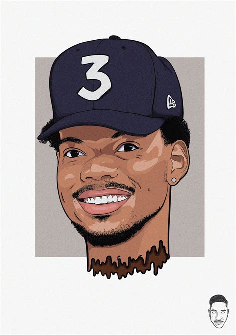 Art Chance The Rapper Cartoon