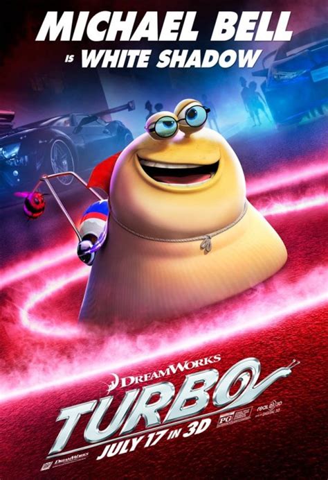 Turbo Character Posters Teaser Trailer